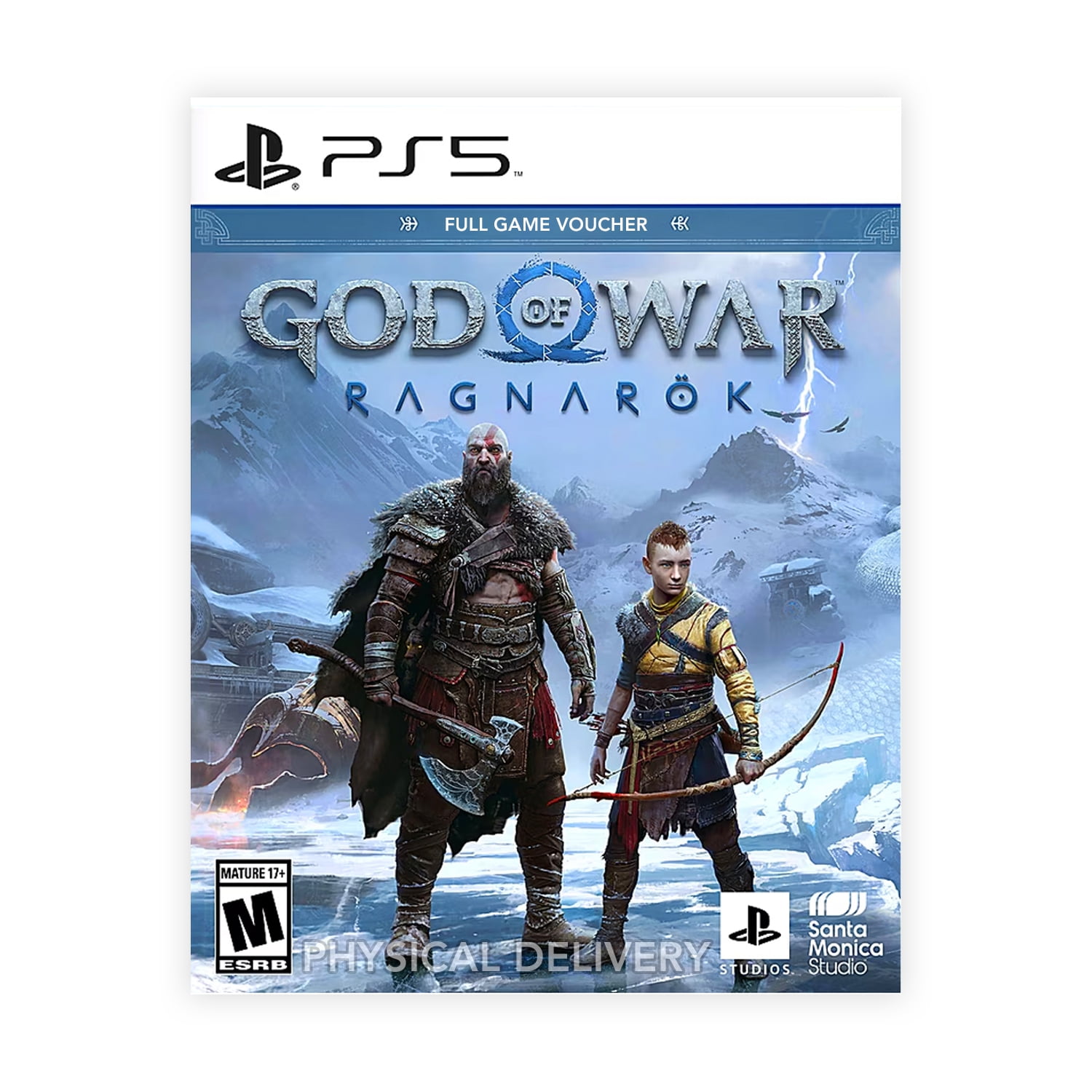 PlayStation 5 God War Ragnarök Full Game for PS5 and PS4 - Walmart.com