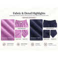 thumbnail image 6 of HILEELANG Girls Cargo Jogger Sweatpants, Stretch Drawstring Pants with Pockets, Pink, Ages 5-6Y, 6 of 13