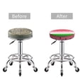 thumbnail image 5 of Honeii Watermelon Bar Stool Covers – Perfect Fit for 12" to 14" Round Stools, Crease-Resistant, Stretchy, Washable & Dustproof Seat Slipcovers-12 inch, 5 of 7