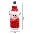 thumbnail image 6 of Christmas Wine Bottle Cover Santa Snowman Reindeer Red Wine Bottle Cover Holiday Table Decoration for Wine Champagne Beer Bottle, 6 of 8