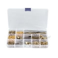 thumbnail image 1 of <p>Electric Guitar Repair Screw Kit, Metal And Iron Complete Electric Guitar Screw Kit Portable Durable 9 Types With Plastic Box For Replacement For Luthier</p>, 1 of 7