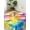 Multi, variant on Colorful Boho Tablecloth Square Table Cloth 54x54, Waterproof Tablecloth Outdoor Table Cloth, Pink Yellow Blue Green Tie Dye Abstract Art Washable Table Cover for Kitchen Dinning Party