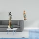 thumbnail image 2 of Figura de mujer africana de resina, estatua tribal de María, figura artesanal hecha a mano, decoración adecuada para oficinas y hoteles., 2 of 8