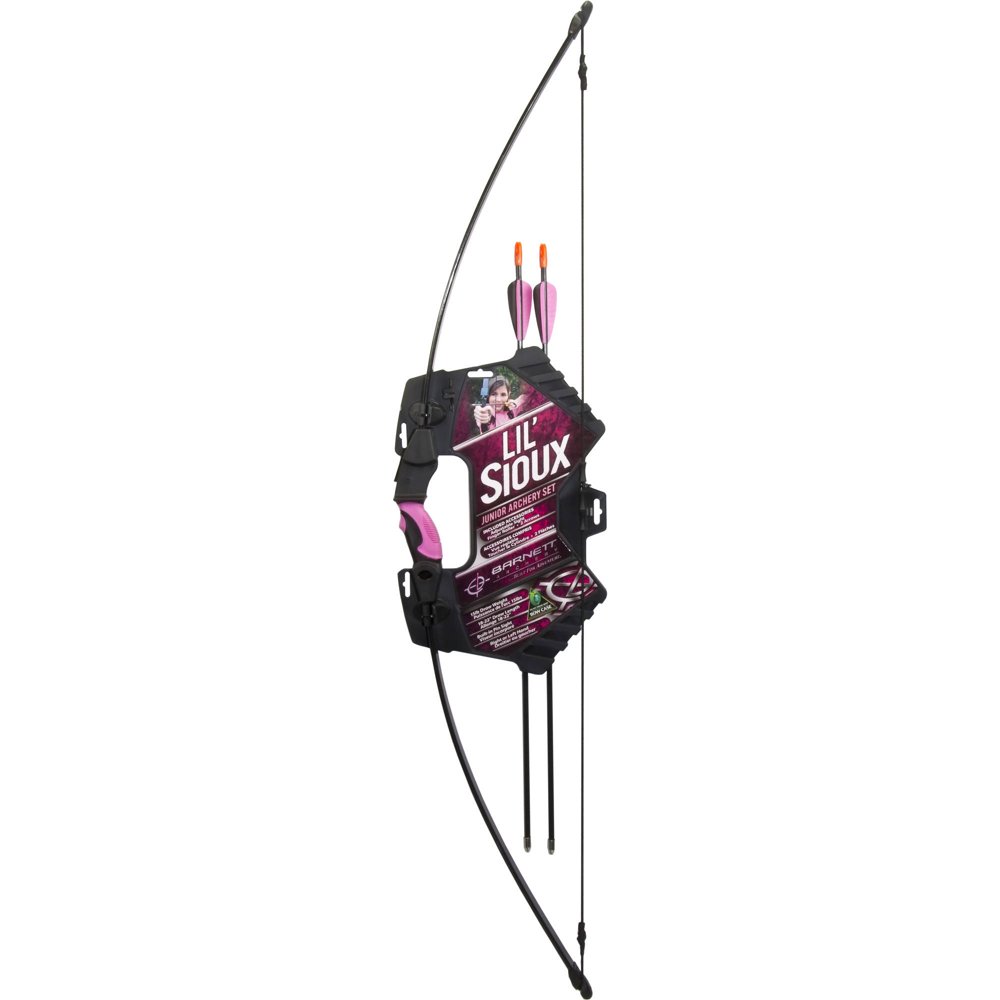 Sports & Outdoors Lil Sioux Pink Recurve Bow Beginner's Archery