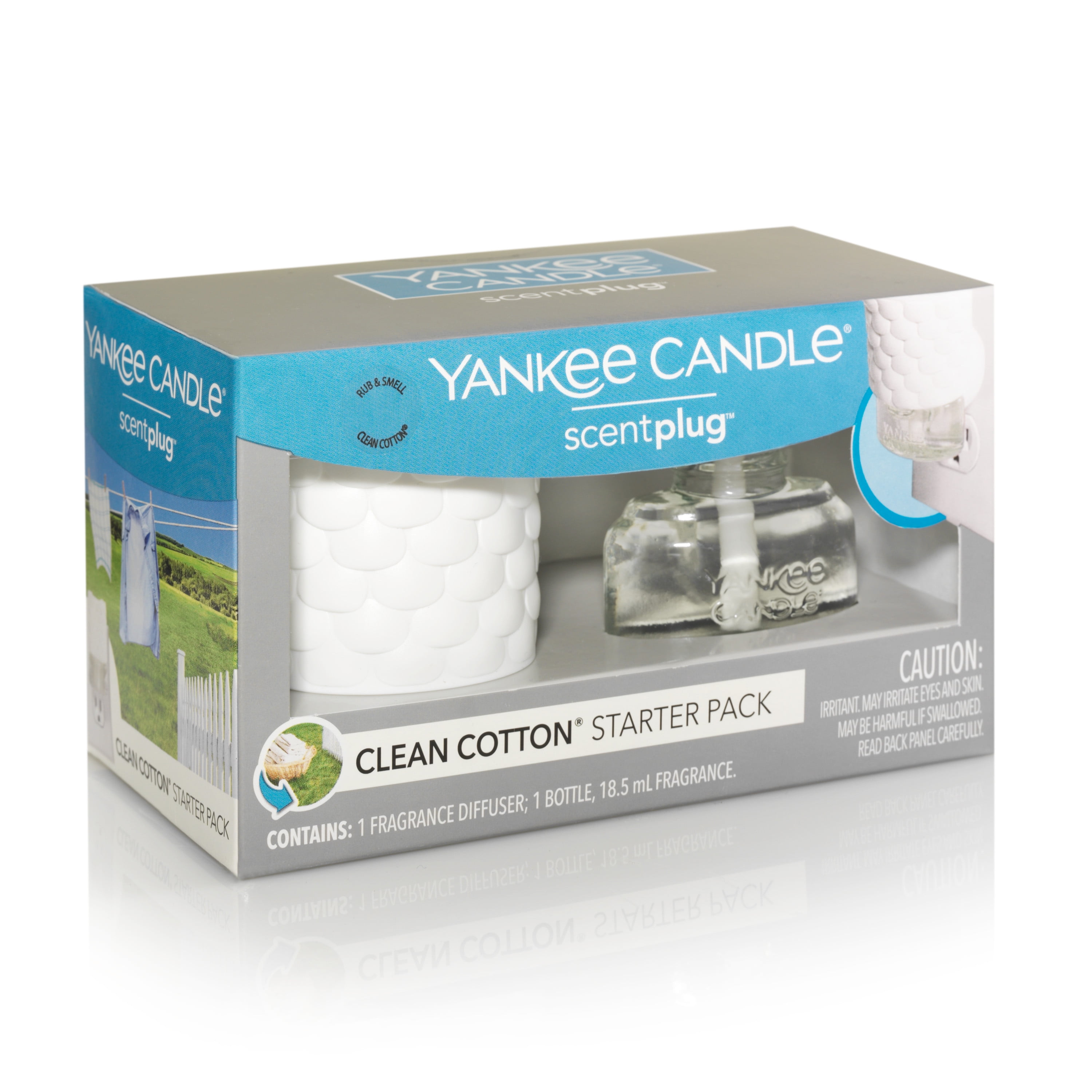 Yankee Candle Clean Cotton Scent Plug™ Scent Diffuser and Refill