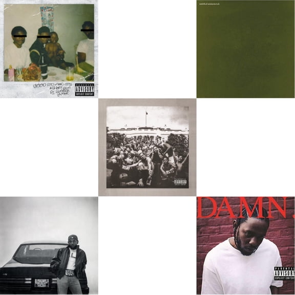 Good Kid, M.A.A.D City (X) (10Th Anniversary Edition/2LP) & Gnx (X) & To Pimp A Butterfly & Untitled Unmastered & Damn. (X) (2LP/180G)