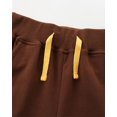 thumbnail image 5 of WIBACKER 2-7T Toddler Boys' Sweatpants 100% Cotton Solid Color Jogger with Pockets Elastic Waist Pants for Kids Girls School Sports, 5 of 9