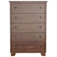 thumbnail image 2 of Progressive Furniture Diego 5 Commode en Bois en Pin Espresso Brun, 2 of 2