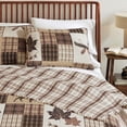 thumbnail image 6 of Lodge Quilt Set - Lightweight, Soft, All-Season - 2-Piece Reversible Rustic Bedding Set (Twin / Twin XL, Deer & Leaf Patchwork), 6 of 6
