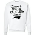 thumbnail image 2 of Inktastic Someone in North Carolina Loves Me Adult Sweatshirt, 2 of 4