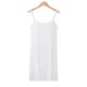 thumbnail image 4 of Camiseta interior con sujetador integrado y cuello redondo para mujer, tirantes finos ajustables, mezcla de algodón, tallas M-XXL, 4 of 5