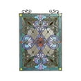 thumbnail image 2 of RADIANCE Goods Tiffany-Glass Victorian Window Panel 18x25.5, 2 of 2