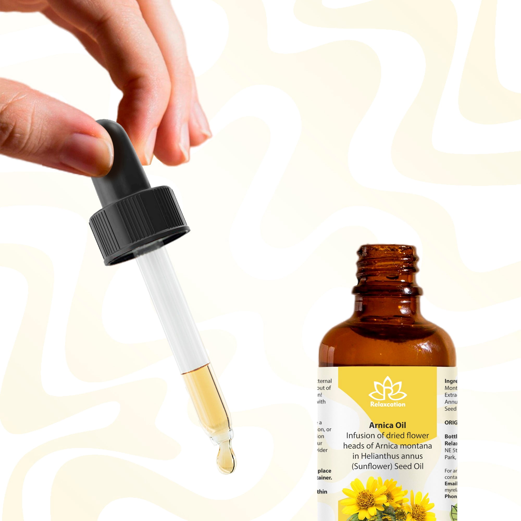 Pure Arnica Organic Oil – Unrefined, Massage & Skincare Treatment