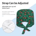 thumbnail image 4 of Scrub Caps Women Men - Good Luck Ladybug Soft Comfy Waterproof Adjustable Working Cap Scrub Hats Surgical Caps for Women Men With Sweatband, Nurse Caps for Women Men, 4 of 6