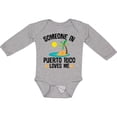 thumbnail image 3 of Inktastic Someone in Puerto Rico Loves Me Boys or Girls Long Sleeve Baby Bodysuit, 3 of 5