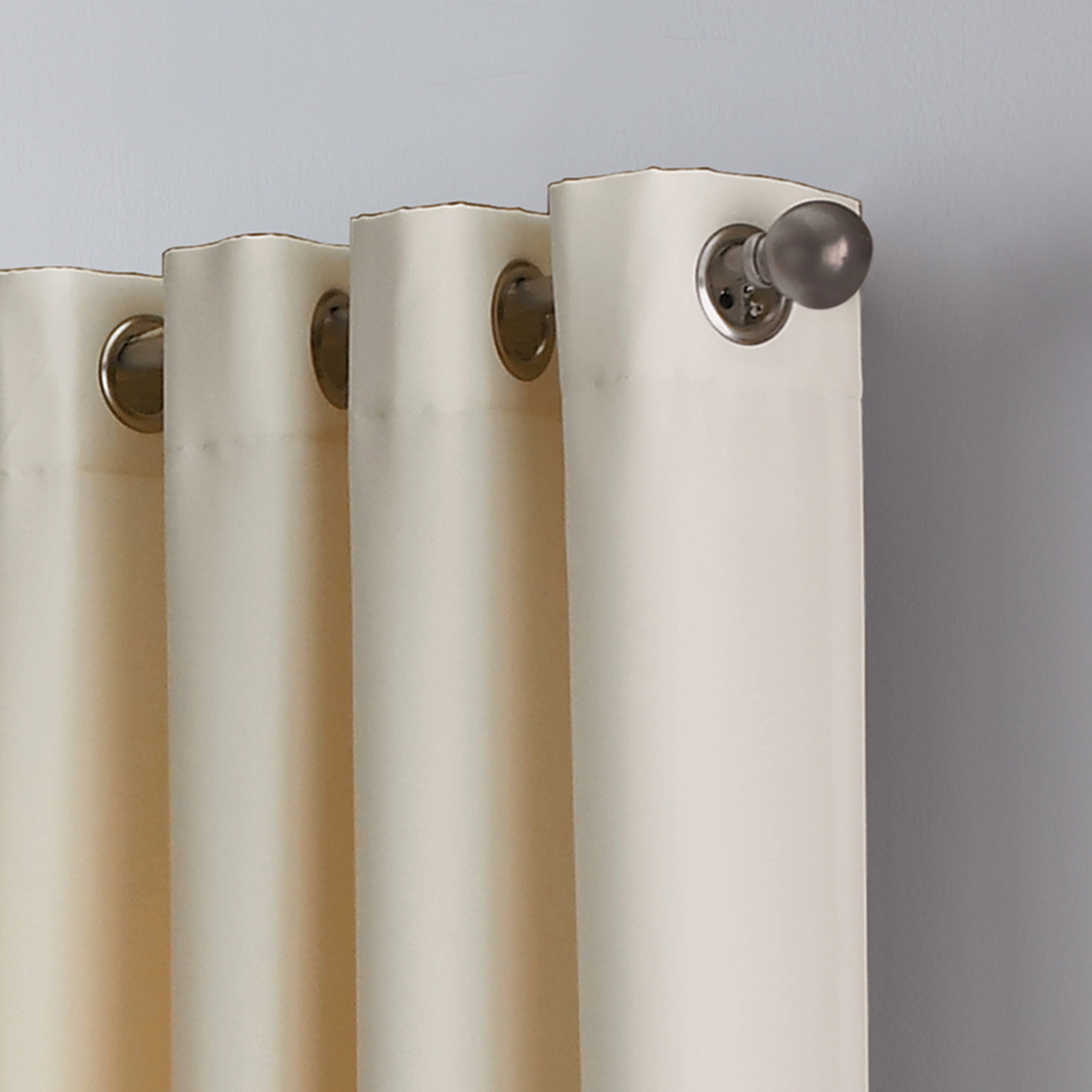 Curtainworks Solid Print Grommet Room Darkening, Energy Efficient Curtain Panel, 52" x 120", Ages 18-64