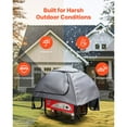 thumbnail image 3 of KFFKFF Generator Cover, 36 x 26 x 26 Inch Waterproof Generator Cover for Most Generators 70-108 Inches Perimeter, Portable Generator Running Cover, Grey, 3 of 9