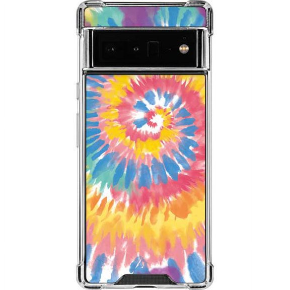 Skinit Tie Dye Rainbow Tie Dye Google Pixel 6 Pro Clear Case