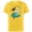 Yellow, variant on Disney Encanto Mirabel Madrigal Dancing My Best Self - Short Sleeve Cotton T-Shirt for Adults - Customized-Black
