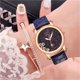 thumbnail image 4 of Reloj de moda para mujer Reloj Correa de cuero Vestido casual Muñeca Cristal Wmkox8yii gfajkfgbkjabf2134, 4 of 5