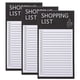 thumbnail image 1 of Bloc de notas magnético con lista de compras de 3 libros para nevera, con parte trasera magnética, bloc de notas decorativo, 1 of 7
