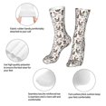 thumbnail image 3 of Xecao Flowe Rooster Print Fashion No Heel Casual Crew Socks Cushioned Breathable for Men Women - Moisture wicking,Not easy to fade Suitable for daily, 3 of 7