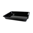 thumbnail image 3 of Bandeja para servir Bandeja para servir Tabla de quesos rectangular negra para comida rápida para postres Bocadillos Frutas Verduras Entretenimiento 80x31x6cm, 3 of 8