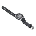 thumbnail image 4 of Reloj deportivo electrónico luminoso resistente al agua correa de goma pantalla grande reloj deportivo para niños plateado YUNYI BRAND  Deportes, 4 of 8