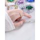 thumbnail image 5 of Cubic Zirconia Decor Sterling Silver Ring, 5 of 5