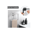 thumbnail image 4 of Toallero De Baño Cuadrado De Acero Inoxidable Baño Accesorio Xtellar plateado, 4 of 4
