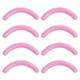 thumbnail image 1 of Almohadillas de repuesto de 16 piezas para rizador de pestañas Los mejores cojines de goma de repuesto lavables para delineador de pestañas pestañas manchadas de pegamento (rosa), 1 of 5