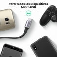 thumbnail image 4 of UGREEN Cable USB Micro Nylon Trenzado Rápido Cargador Compatible con Galaxy S7 S6 Edge S5 Nota 5, LG, E lectores, 1M, 4 of 5
