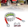 thumbnail image 6 of Tow Rope, 10 Ton Capacity, High Strength with Safety Hooks for Vehicle Recovery, 6 of 11