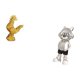 thumbnail image 5 of Escultura de pollo, figura decorativa de resina, adorno de escritorio, estatua de , ideal para la oficina, el hogar, la estantería, la sala, 5 of 8