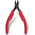 thumbnail image 1 of Micro Wire Cutter for Electronics, 4 Inch Precision Mini Flush Cutters, Spring Loaded Side Cutters, Small Wire Snips Cutters, Zip Tie Cutter, Sprue Cutters for Plastic Model In Confined Areas, 1 of 7