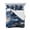 Blue, variant on Black Marble Queen Size Down Alternative Comforter, Lightweight Comforter Quilt Bedding Set with Pillow Shams Retro Chic Abstract Mottled Texture Art All Seasons Bed Comforter Duvet Insert 90"x96"