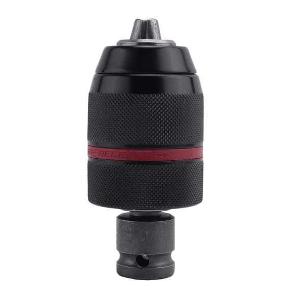 1.5-13Mm Keyless Drill Chuck 1/2Inch-20UNF with SDS-Plus Shank 1/4Inch Hex Shank 1/2Inch Socket Square Wrench Adapter