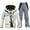 C, variant on PIOMLL Snow Suits for Men Fashion Color Block Snowboard Warm A Winter Ski Suits L