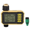 thumbnail image 2 of Irrigation Timer, Type C Charging Port G3/4 G1/2 Inlet Watering Timer Automatic with Rain Sensor for Courtyard, 2 of 7