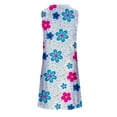 thumbnail image 4 of WILLBEST Regalos Para Mujer Vestido Playero Elegante De Verano Con Estampado Informal Y Sin Mangas, Largo Medio, Cuello Redondo 2059, 4 of 4