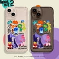 thumbnail image 4 of Disney-carcasa protectora para teléfono móvil iPhone 15, carcasa bonita de dibujos animados, 11, 12, 13, 14 Pro Max Plus, Anime, juguetes para niñas, 4 of 5
