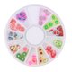 thumbnail image 2 of Accesorios para decoración de uñas, 1 caja de cuentas de acero de color, tachuelas redondas para uñas, diamantes de imitación para decoración de uñas, esmalte de uñas, 2 of 2