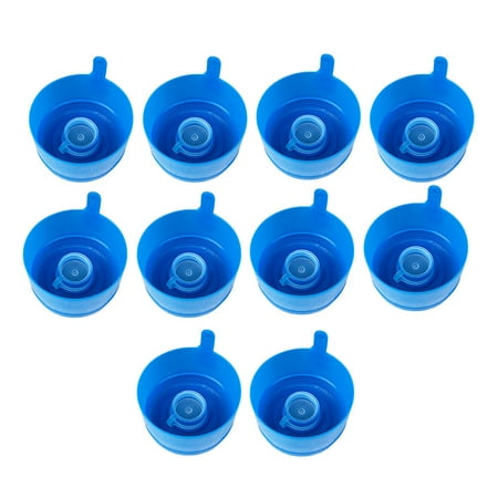 

Manshan Water Jug Cap Reusable Non Spill Anti Splash Water Bottle Caps for 55m 3/5 Gallon Water Jugs