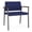 OpenHous Cobalt, variant on Avon Reception Waiting Oversize Chair UPH Seat Back / Charcoal Steel / Navy Blue