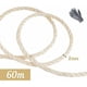 thumbnail image 2 of Cuerda de sisal natural de 8 mm x 60 m, cuerda de repuesto blanca natural antigua para gatos con un par de guantes protectores para árbol de gato flor de árbol de gato, 2 of 5