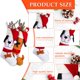 thumbnail image 4 of piezas de calcetines navideños para perros Calcetines navideños bordados para perros d, 4 of 5