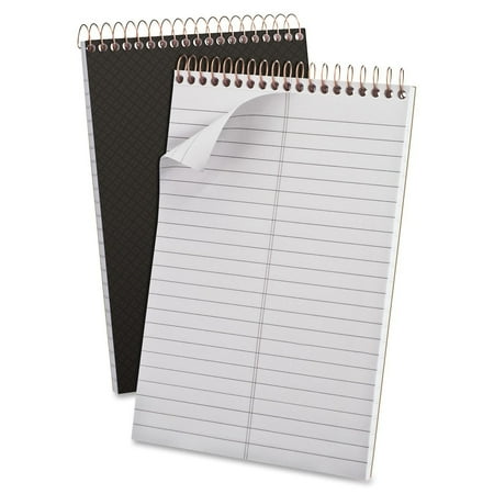 Gold Fibre Steno Books, Gregg Rule, Gray Cover, 6 x 9, 100 White Sheets