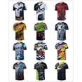 thumbnail image 2 of KEYIYUAN Nueva camiseta de manga corta de moda para motocross, camiseta de descenso para hombre, ropa de ciclismo, maillot de ciclismo de montaña, ropa para hombre, 2 of 5