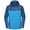 Blue Mirage/Aqua, variant on Men's Waterproof Rain Jacket Outdoor Lightweight Rain Shell Coat Yellow/Brown XL