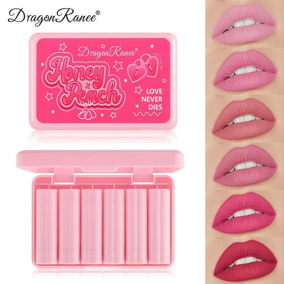 Clearance Items! Matte Velvet Lipstick, Long-Lasting Non-Fading Sexy Red Lip Color, Smooth and Soft Matte Finish for All-Day Wear